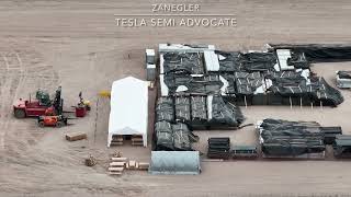 Tesla Semi Factory - Men at Work