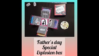 EXPLOSION BOX | FATHER'S DAY SPECIAL | AASI CREATIONS