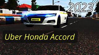 Uber Riliss 😍😍!!| Uber Honda accord hybrid 2020 free download no pw ||| Mod bussid ~ bussid#bussid