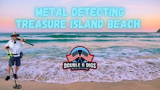 Metal Detecting at Treasure Island Beach, Florida