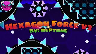 GEOMETRY DASH [Hexagon Force v2 100%] (Medium DEMON) - Juanpaf4gundez