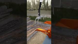 Making Wood Chips in Farming Simulator 22