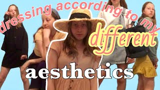 dressing according to my different aesthetics | LOOKBOOK