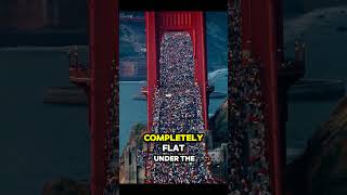 Golden Gate Bridge 50th Anniversary: 800,000 People Cause Bridge to Flatten