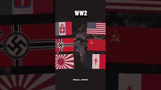 Countries in WW1,WW2,WW3 #shorts #trend #youtube #trending #countries #education #viral #worldwar3