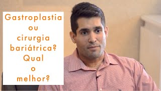 Qual a diferença entre gastroplastia endoscópica e cirurgia bariátrica?! | Dr. Joffre Neto