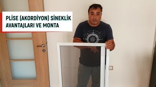 EN İYİ SİNEKLİK PİLELİ (AKORDİYON) SİNEKLİK AVANTAJLARI NELER ( PLEATED ACORDİON FLY SCREEN )