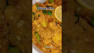 Baingan aloo recipe ✨ #eggplant #baingan #shorts #youtubeshorts #aloorecipe #easyrecipe #trending