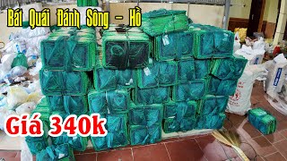 Video số 212 | Mẫu Bát Quái Đánh Sông - Hồ Hàng Kỹ Khung 23 x 37cm Giá #340k