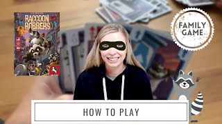 Raccoon Robbers | How to Play | Table Top Board Game | Family Board Game | Pegasus Spiele