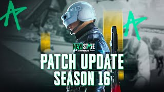 NEW STATE MOBILE STABLE VERSION | NEW SEASON 16 | NEW SURVIVOR PASS | UPDATE TIMING 🔥