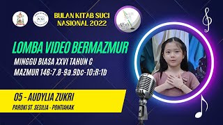 05 LOMBA MAZMUR MINGGU BIASA XXVI/C - AUDYLIA ZUKRI - PAROKI ST. SESILIA - PONTIANAK