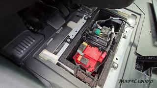 2024 RAM 3500 ProMaster EV 12v Battery Location