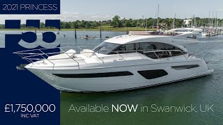 2021 Princess F55 'Blue Diamond' | Luxury Flybridge Yacht | FOR SALE in Swanwick, UK