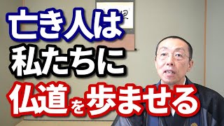 亡き人は、私たちに、仏道を歩ませる。　ショート法話(413)