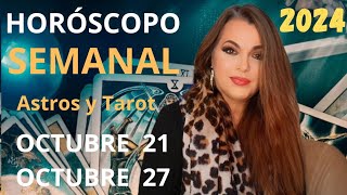 🧿 HORÓSCOPO SEMANAL DEL 21 al 27 de Octubre 2024 | Nuevo!!! ASTROS - TAROT - Que Dice Tu Signo