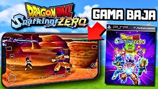 JUEGA Dragon Ball SPARKING ZERO en Tu CELULAR GAMA ULTRA BAJA 😱