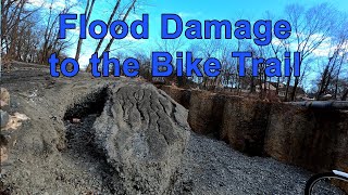 Flood Damage to the Bike Trail