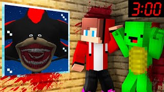 How Mikey and Jj Hiding From SHIN SHADOW TAPES in Minecraft !? - Maizen