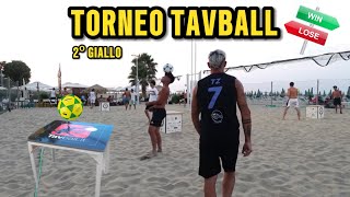 TAVBALL - 2º TORNEO GIALLO, PENULTIMA TAPPA IN DIFFICOLTA’