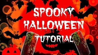 SPOOKY HALLOWEEN NAIL TUTORIAL