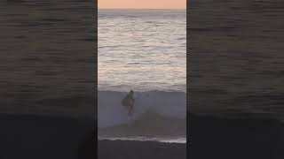 Dane with a golden hour surf!