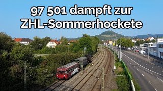 97 501 dampft zur ZHL-Sommerhockete