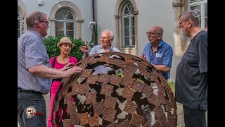 230820 Werner Claßen und Anton Kerscher in der St Anna Kapelle