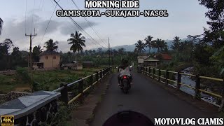 PERJALANAN MORNING RIDE CIAMIS #motovlog #motovlogciamis #morningride