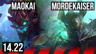 MAOKAI vs MORDEKAISER (TOP) | 3/0/2 | KR Master | 14.22