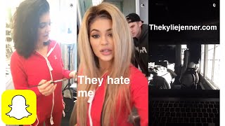 Kylie Jenner's day with Jordyn and Harry #1 on Snapchat