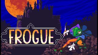 Frogue | A Froguelike Castlvania Inspired Puzzle Platformer | No Commentary