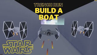 Build a Boat for treasure Roblox rench Run With Tie fighter  (BABFT) advanced tie fighter