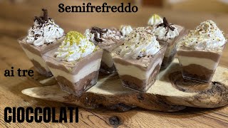 SEMIFREDDO AI TRE CIOCCOLATI