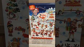 Kinder'in yeni yıl çikolatası #kinder #cikolata #noel #chocolate