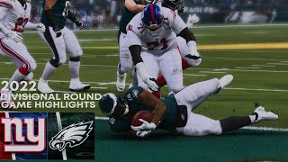 New York Giants vs. Philadelphia Eagles | 2022 Divisional Round Game Highlights | M23