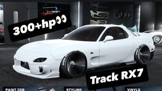 CarX street | 300+hp track Rx7 monster (C3)