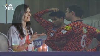 Kavya Maran praises Travis Head in the dressing room, in DC VS SRH IPL 2024 match#kavyamaran