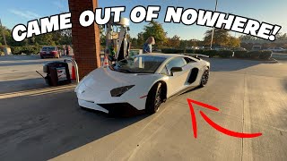 Lamborghini Aventador SV Spotted in The Wild!! ( I got to sit in it)