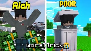 RICH TO POOR 😭 | I LOST MY ALL MONEY 🤑 IN APPLEMC | SEASON - 5 LIFESTEAL REALM #applemc #apple