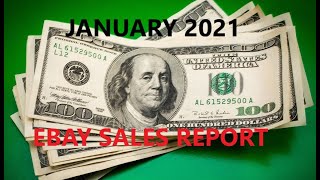 Making Money Online: Ebay Business January 2021 Sales Report Selling Used Car Parts