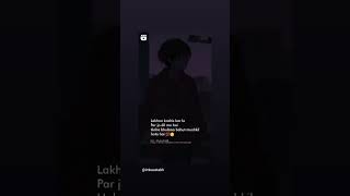 💔 Heart Broken Whatsapp Status | Instagram Reels Status | Shayari Status #shorts