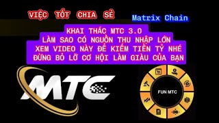 KHAI THÁC MTC 3.0 LÀM SAO CÓ NGUỒN THU NHẬP LỚN XEM VIDEO NÀY ĐỂ KIẾM TIỀN TỶ NHÉ ĐỪNG BỎ LỠ