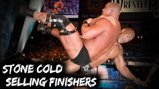 WWE Stone Cold Steve Austin Selling Finishers Compilation 2000-2003