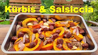 Kürbis und Salsiccia