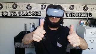 3D VR Virtual Reality Glasses Unboxing