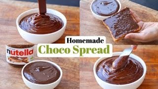 Homemade Nutella without Hazelnuts | Easy & Better Recipe of Chocolate Spread#nutella #youtubevideos