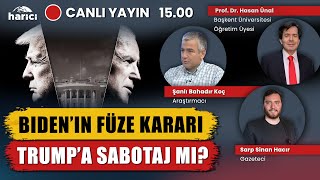 BİDEN’IN FÜZE KARARI TRUMP’A SABOTAJ MI? | 🔴 CANLI YAYIN