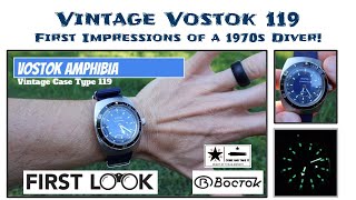 New Vostok Amphibia!  - Vintage Vostok 119 First Look