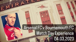 Arsenal v Bournemouth: Arsenal Fan Experience.. Watch to the end for dramatic winner! #arsenalfc